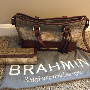 Brahmin Purse + Wallet